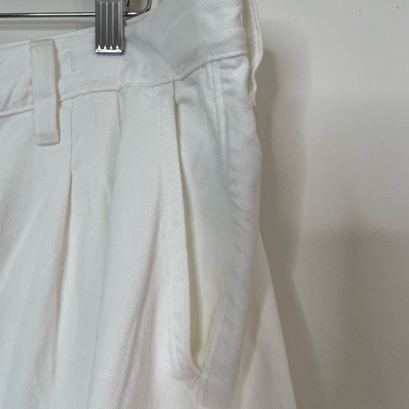 NWT Madewell The Harlow Wide Leg Jean in Tile White Size 32 - Picture 8 of 13